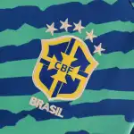 2022 World Cup Brazil Special Edition green and blue Soccer Jersey