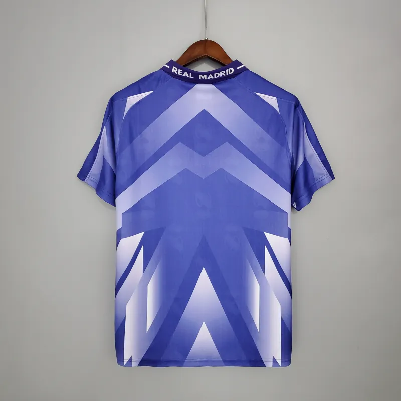 96/97 Real Madrid Retro away purple soccer jersey
