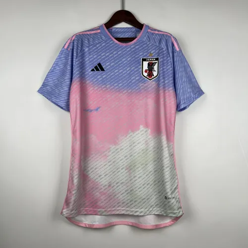 2023 Japan Blue and Pink Soccer Jersey