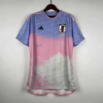 2023 Japan Blue and Pink Soccer Jersey