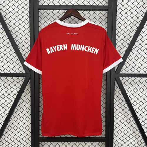 17/18 Bayern München Retro nach Hause rot Fußballtrikot