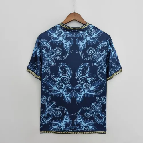 2022 Italy Versace blue Soccer Jersey