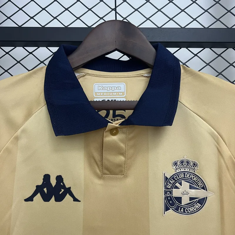 25/26 Deportivo de La Coruna Yellow Special Edition Long Sleeve Jersey