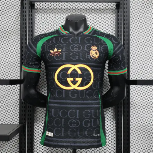 24/25 Real Madrid Special Edition Zwart Spelersshirt