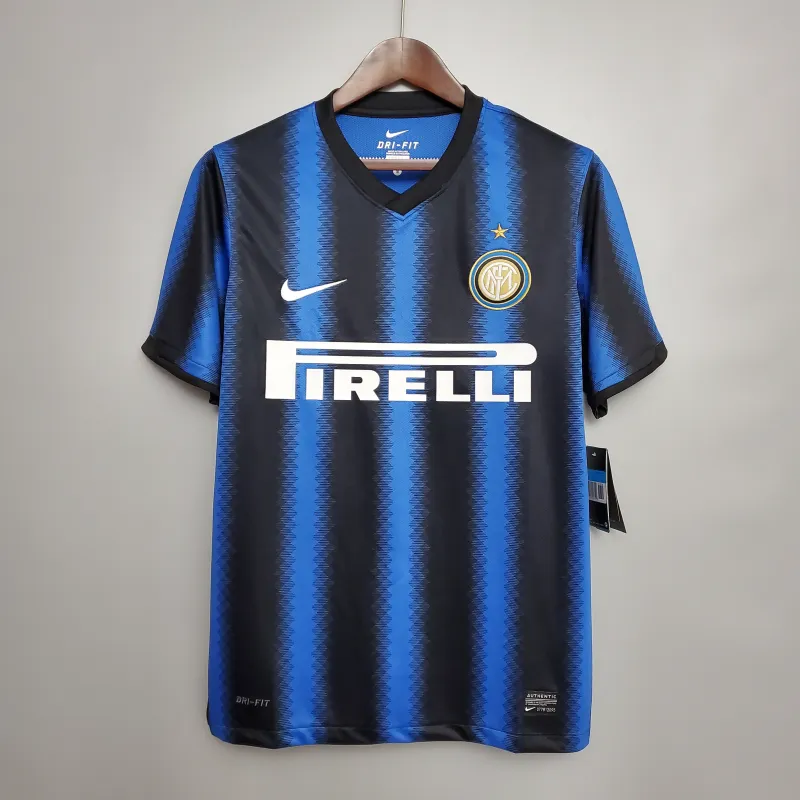10/11 Inter Milan Retro home blue soccer jersey