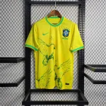 Camisola de Futebol 2023 Brazil Yellow Pigeon Edição Especial 2023 Brazil Yellow Pigeon Special Edition Soccer Jersey