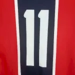 1975 PSG Away #11 Retro Soccer Jersey