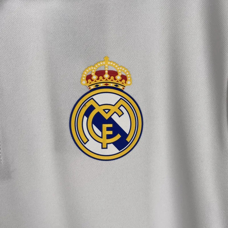 16/17 Real Madrid Retro home white soccer jersey