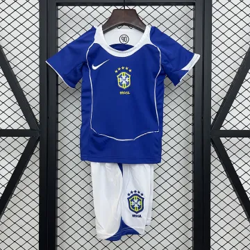 Maillot rétro enfant Brésil extérieur 2004