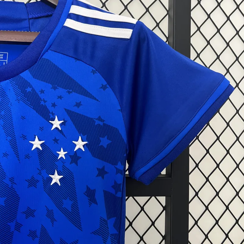 24/25 Cruzeiro Home Women Soccer Jersey