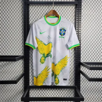2023 Brazil White Pigeon Special Edition Soccer Jersey