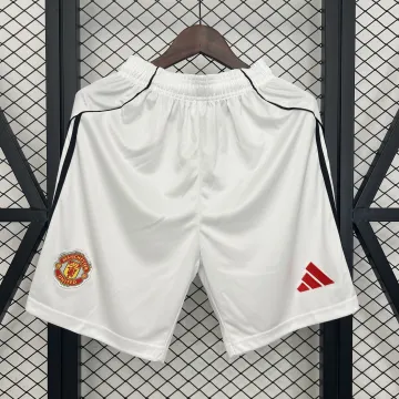 25-26 Manchester United Home Shorts