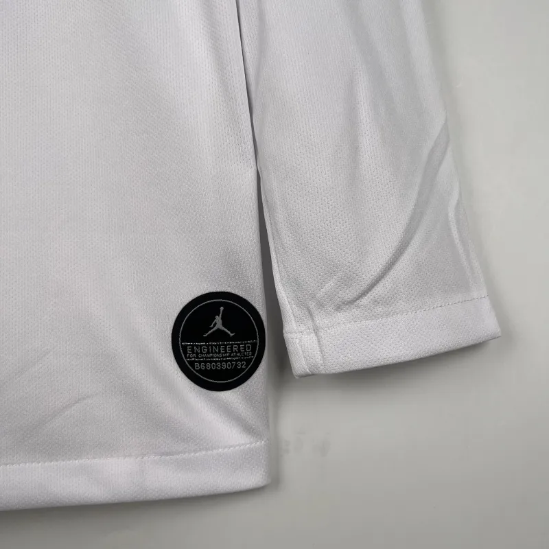 18/19 PSG Black Retro Long Sleeve Soccer Jersey