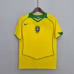 2004 Brazil Home Retro Soccer Jersey 2004 Brazil Home Retro Soccer Jersey