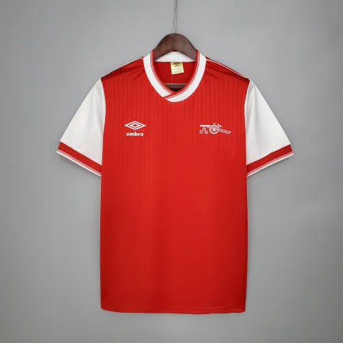 Camisola de futebol retro do Arsenal para jogos em casa, 83/86