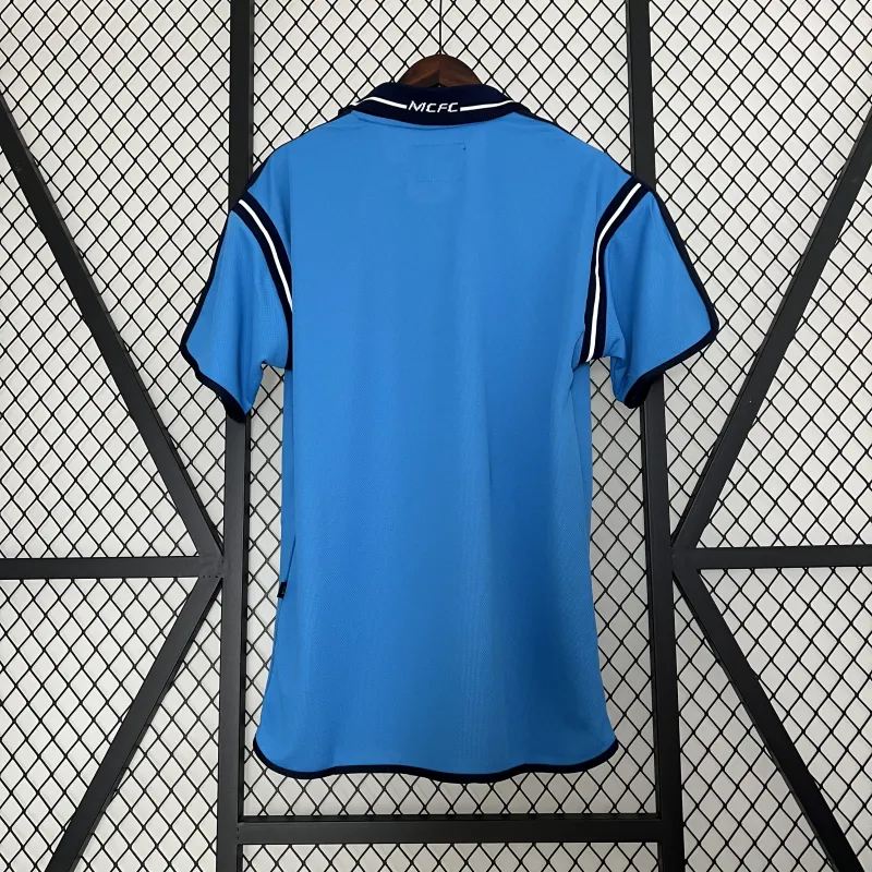 02/03 Manchester City Home Retro Soccer Jersey