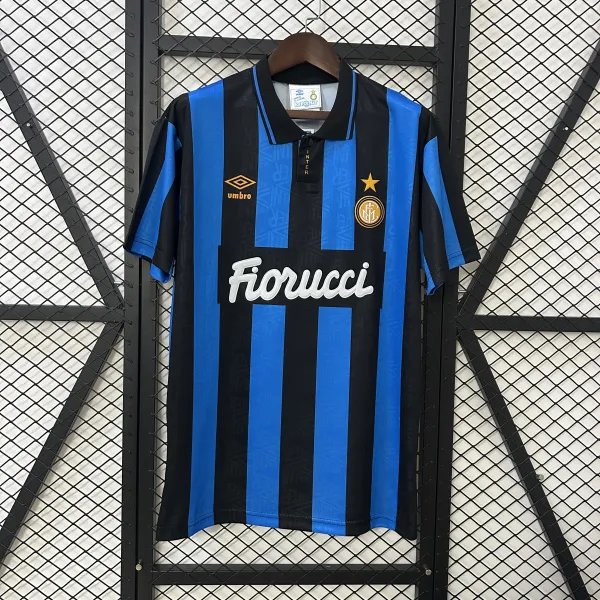 Inter Milan 92/94 retro jersey - A-Grade Quality Detail View