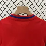 2010 World Cup Spain Home Retro kids Kit