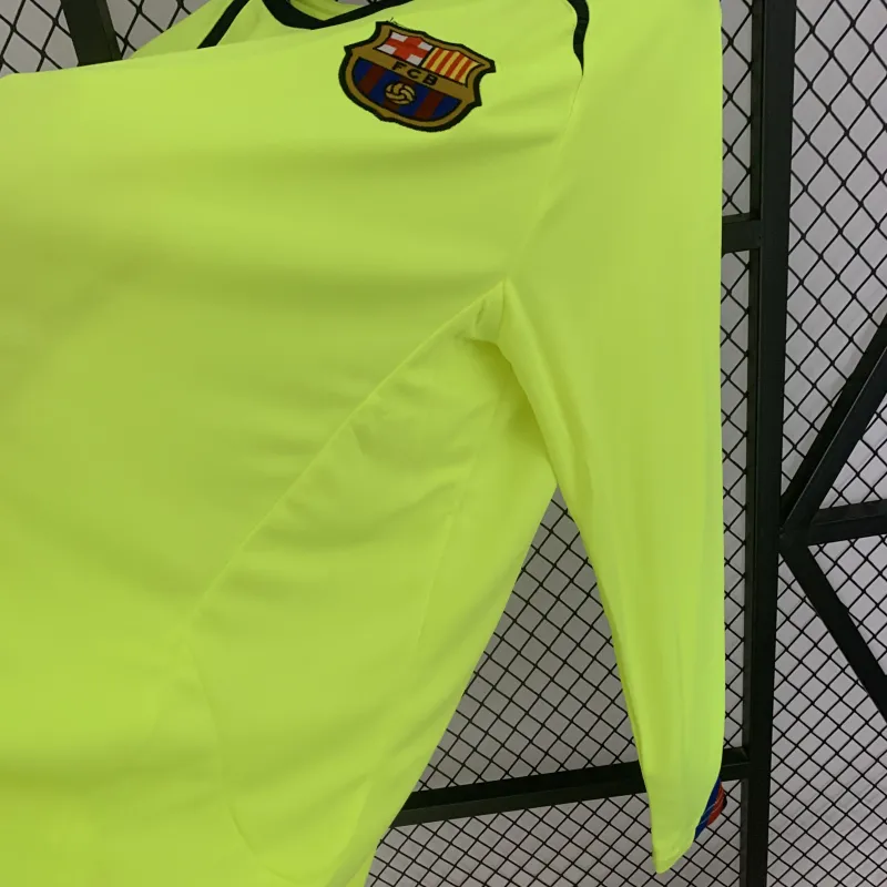 05/06 Barcelona Away Retro Long Sleeve Jersey