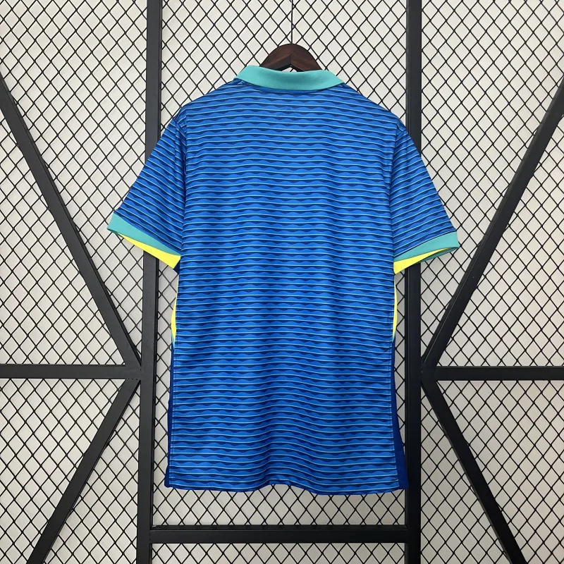 Maillot de football bleu du Brésil (extérieur) 2024