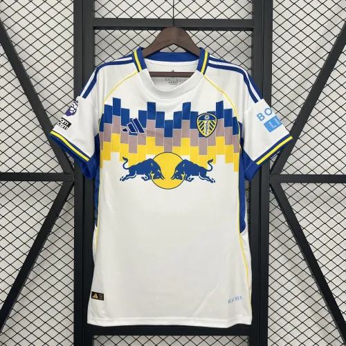 25-26 Leeds United Home Soccer Jersey
