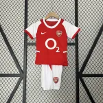 02/04 Arsenal Home Retro Kids Kit 02/04 Arsenal Home Retro Kids Kit