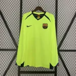 05/06 Barcelona Away Retro Long Sleeve Jersey