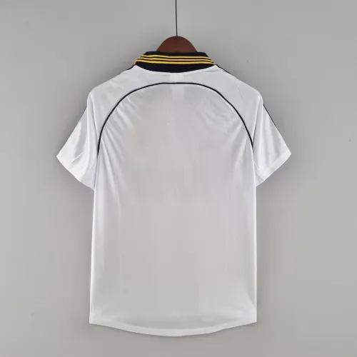 2000 Real Madrid Retro home white soccer jersey