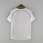 Camisola de futebol branca do Real Madrid Retro Home 2000