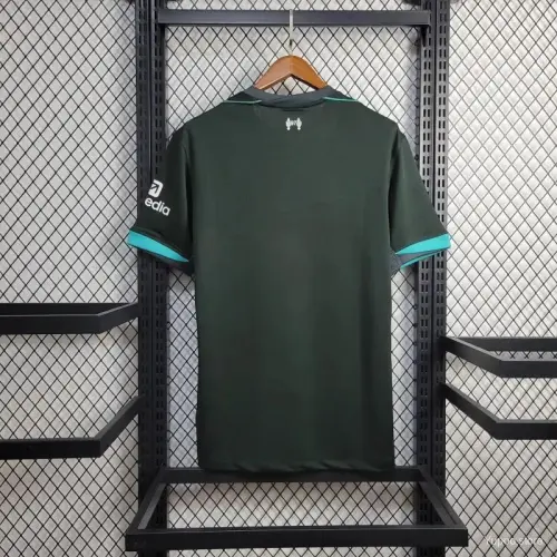 24/25 Liverpool Away Black Soccer Jersey