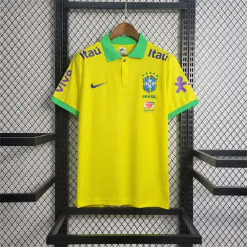 2023 Brazil Yellow POLO Jersey