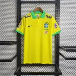 2023 Brasilien – Gelbes POLO-Trikot 2023 Brazil Yellow POLO Jersey