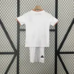 13/14 Real Madrid Retro home white kids kit