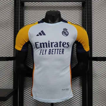 24/25 Real Madrid White Training Player Version Jersey