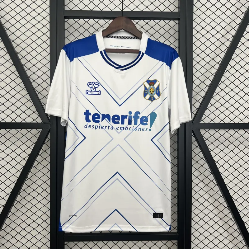 25/26 Tenerife home Soccer Jersey