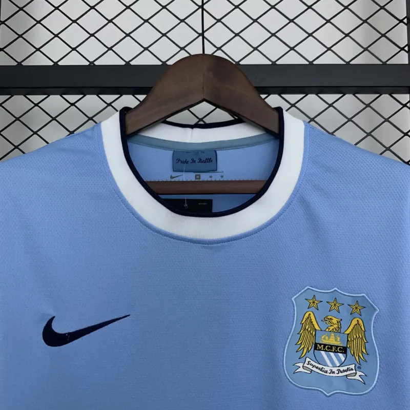 13/14 Manchester City Home Retro Soccer Jersey