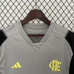 24/25 Camisola de Treino Cinzenta do Flamengo para Mulher