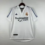 01/02 Real Madrid Retro Home maillot de foot blanc 01/02 Real Madrid Retro Home white soccer jersey