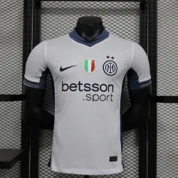 Maglia da trasferta dell'Inter 24/25, versione giocatore - foto del prodotto 20,99 $ - Maglia da trasferta dell'Inter 24/25, versione giocatore