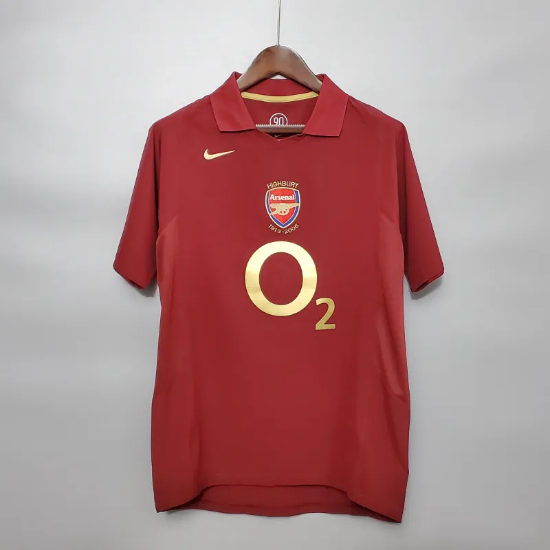 05/06 Arsenal home Retro Soccer Jersey