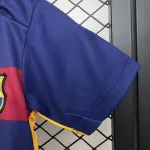 Equipamento infantil retro da Barcelona para jogos em casa 15/16