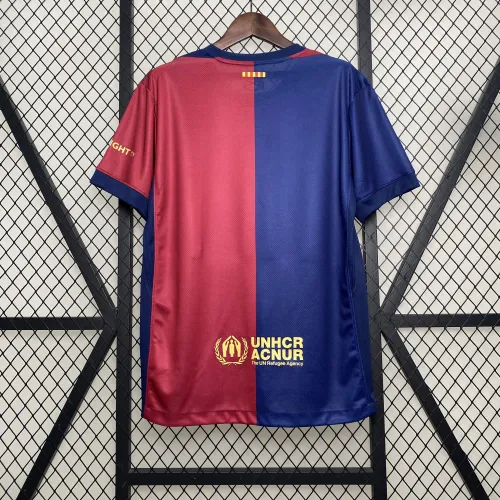 24/25 Barcelona Home Special Edition Red and Blue Jersey