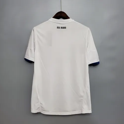 10/11 Real Madrid home Retro white soccer jersey