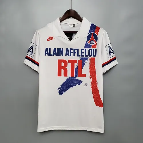Camisola de Futebol 90/92 PSG Home Retro