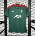 24/25 Liverpool Dark Green Pre-Match Soccer Jersey 24/25 Liverpool Dark Green Pre-Match Soccer Jersey