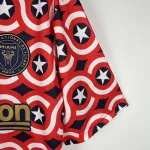 Maglia da calcio rossa Inter Miami Joint Edition stagione 23/24