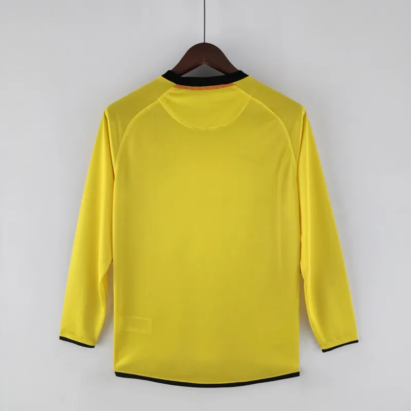 08/09 Barcelona Away Retro Long Sleeve Jersey
