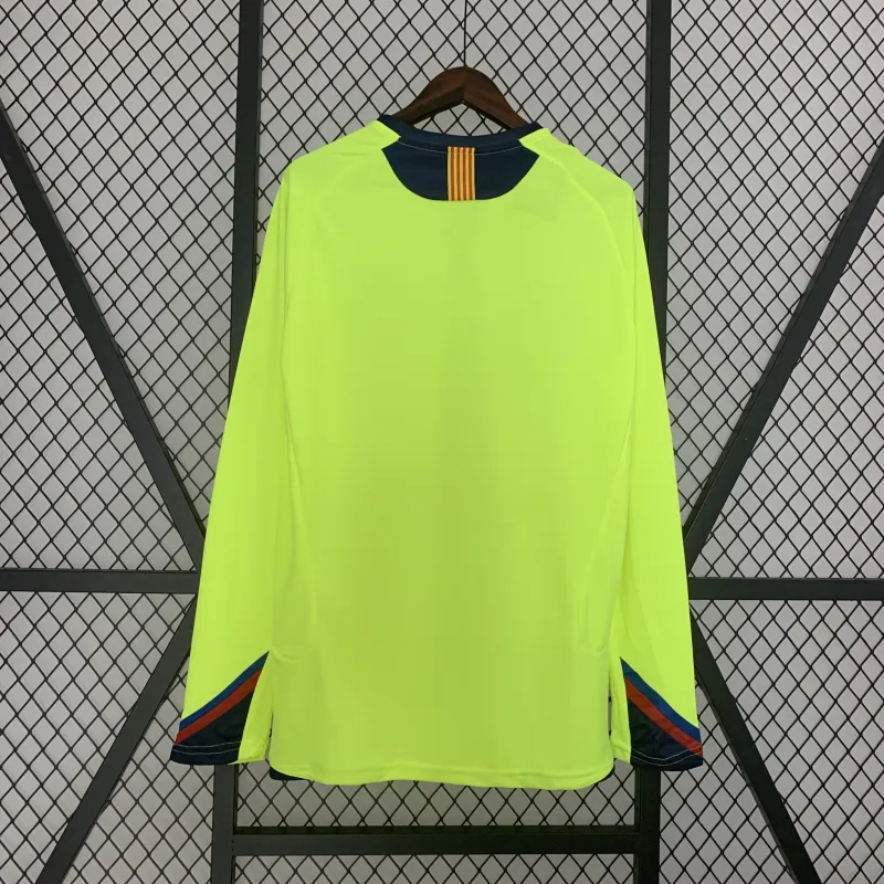 05/06 Barcelona Away Retro Long Sleeve Jersey
