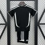 06/07 Real Madrid away black Retro kids kit