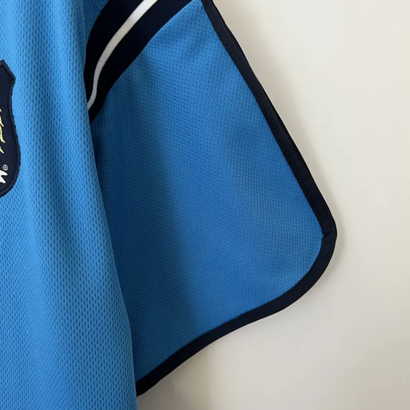 01/02 Manchester City Home Retro Soccer Jersey